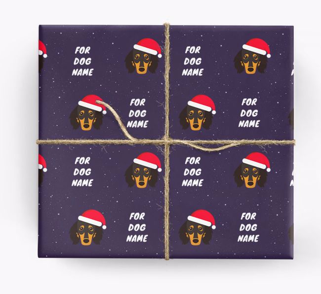 Christmas Wrapping Paper for your {breedFullName}